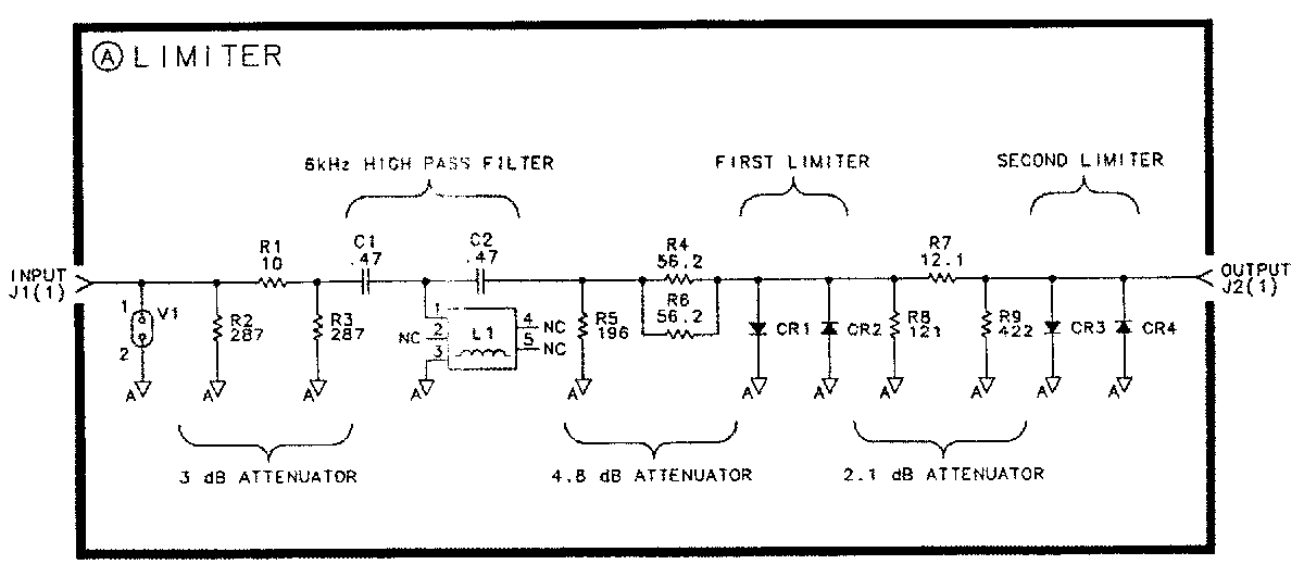 Original schematic of the HP 11947A