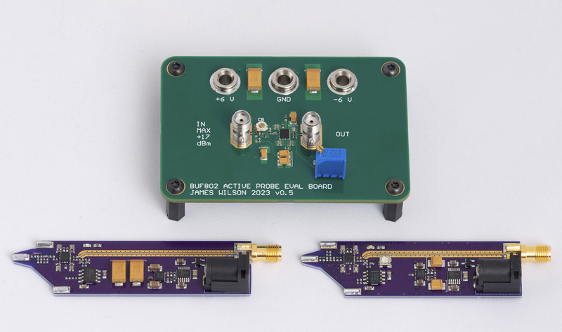 Evaluation board and probe revisions